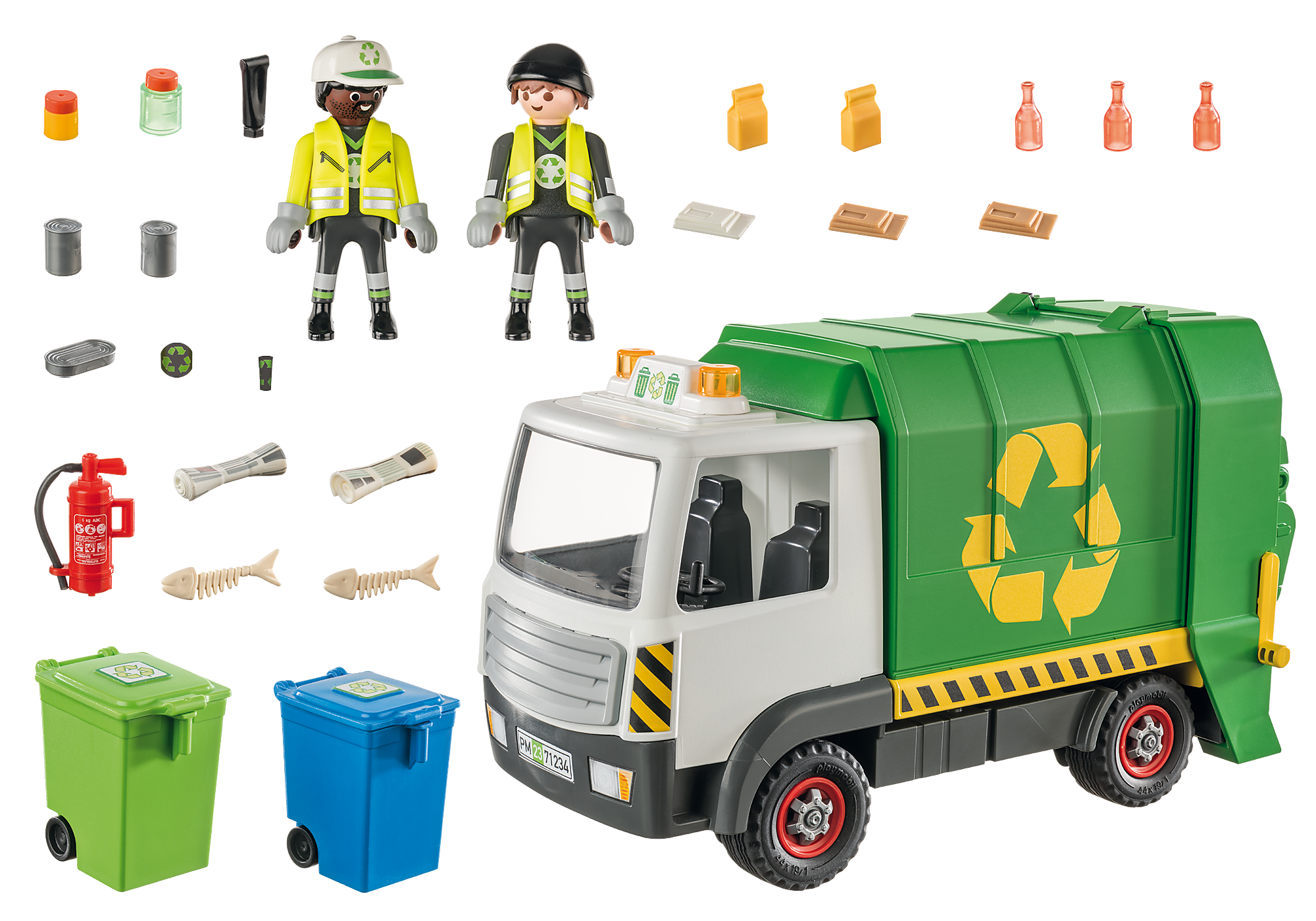 Recycling Truck - 71234 | PLAYMOBIL®